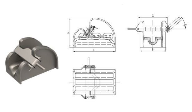 Chain Stopper JISF2015-87 - One-stop shipbuilding supplier